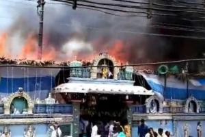 Fire breaks out during Ram Navami celebrations in Andhra temple