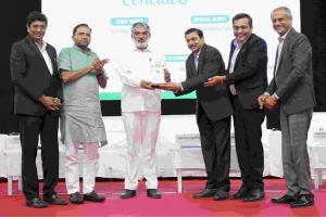 AM/NS India felicitated with the ‘Corporate Environment Responsibility  Award – 2023’