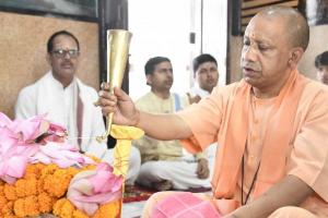 Yogi celebrates his 51st birthday today in Gorakhpur