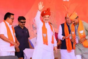 Amit Shah Highlights Central Government's Achievements at Patan Public Meeting