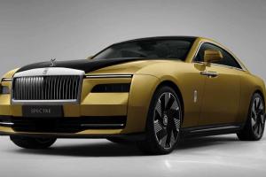 Rolls-Royce unveils its 1st all electric car at $486K