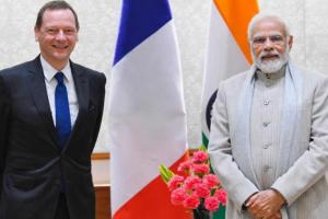 Macron's diplomatic adviser calls on PM Modi