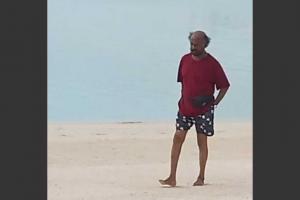 Rajinikanth is chilling in Maldives after completing work commitments