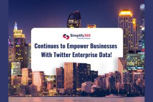 Simplify360 Is Now One of the Few (Or Only) Indian Companies Powering Business With X (formerly Twitter) Enterprise Data