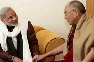 Dalai Lama greets Modi; says India's growing stature reflected in G20 summit