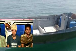 Gujarat : Suspicious Boat Seized Off Okha Coast in Dwarka; Five Arrested 