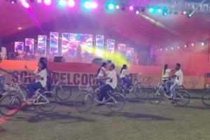 Cycle Dandiya: A New Way to Celebrate Navratri in Surat