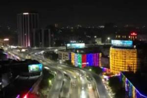 Surat City Glows with the Magic of Diwali