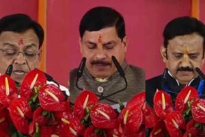 Mohan Yadav sworn in as MP CM with 2 Deputies Shukla and Devda 