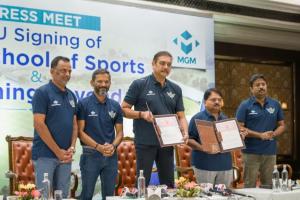 MGM School of Sports Signs MoU with Ravi Shastri’s Coaching Beyond Cricket Academy