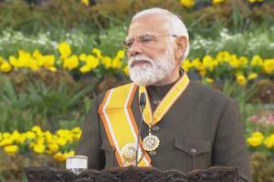 PM Modi Receives Bhutan's Highest Civilian Honor, Vows Stronger Ties