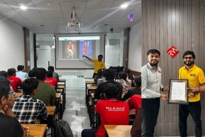 Creator of indigenous PUBG game Scarfall 2.0 conducts expert session for students of Red & White IT Institute