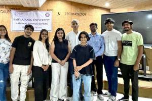 Surat : Sarvajanik University NSS Unit Hosts 