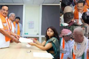 C.R. Patil File Nominations on Last Day for Lok Sabha Phase Three