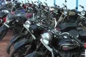 Surat Police Crackdown on Modified Bikes Creating Noise Pollution