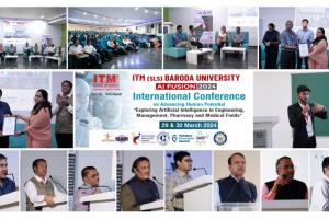 AI Fusion 2024 ITM SLS Baroda University Leads the Historical International Conference with ISRO (SAC) and DRDO Pune