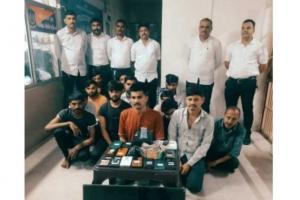 Surat Police Bust Gambling Den Disguised as Vastushastra Shop