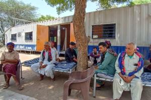 Gujarat : Special Voting Booth in Shipping Container Eases Access for Aliya Bet Residents