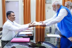 PM Modi files candidacy papers from Varanasi