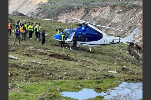 Helicopter rotor damaged in Kedarnath, all passengers safe due