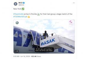Team India Reaches Florida for Final T20 World Cup Group Match