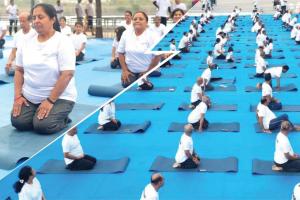 RestoKnee Hospital organised unique event to mark International Day of Yoga