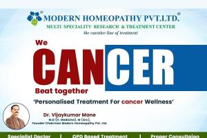 Evidence-Based Homeopathy: Dr. Vijaykumar Mane’s Clinic Reports 75 percent Cancer Reversal Rate