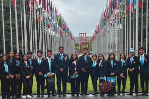 Ashoka Group of Schools Becomes First in India to Participate in UN Event in Geneva