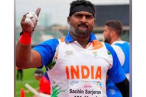 Sachin Khilari Secures Silver in Men's Shot Put F46 at Paris Paralympics