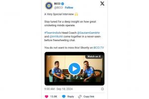 BCCI Hosts Exclusive Interview with Virat Kohli and Gautam Gambhir Ahead of India-Bangladesh Test Series