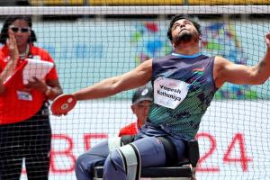 Yogesh Kathuniya Wins Silver in Men's Discus Throw at Paris 2024 Paralympics