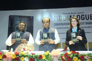 Dr Ashwin Fernandes’s book Modialogue Launched at Pradhanmantri Sangrahalaya