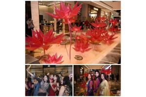 Palladium Ahmedabad Unveils Lotus Whisper Festive Decor with Influencers and HNIs