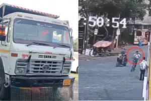 13-Year-Old Student Seriously Injured in Surat Road Accident, Dump Truck Driver Arrested