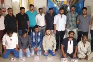 Drug Bust in Ahmedabad’s Naranpura: ₹25 Lakh Worth of Drugs Seized, Six Arrested