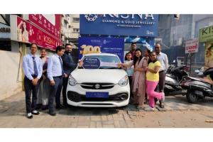 Kisna Diamond & Gold Jewellery Presents Car, Vouchers As Grand Prizes To Lucky Draw Winners