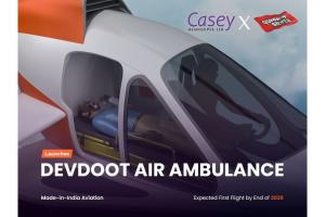 Casey Aviation India announces DevDoot Air Ambulance, expected first flight by end of 2026