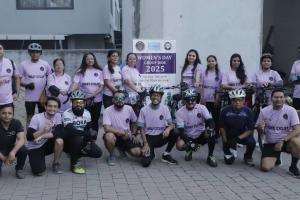 Women's Day Group Ride Concludes Enthusiastically in Surat