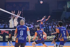 PVL 2025 Season 4 (Match 36): Mumbai Meteors march into the final with an emphatic triumph over Goa Guardians