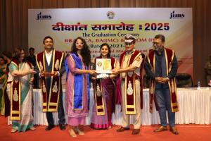 JIMS Kalkaji Marks the Graduation of BBA & B.Com (H) Class of 2024 with a Grand Ceremony
