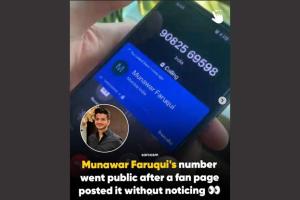 Did Munawar Faruqui’s Number Just Get Leaked? Fans Lose It After Receiving A ‘Reply’