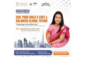 Vishwashanti Gurukul World School Hosts Expert Seminar on Digital Parenting in Dubai: “Is Your Child’s Screen Time Keeping You Up at Night?”