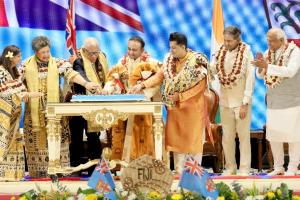 His Excellency President of the Republic of Fiji at the One World One Family World Cultural Festival 2025