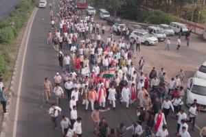 Gujarat Deputy CM and Minister lead Sardar@150 Unity March in Vadodara