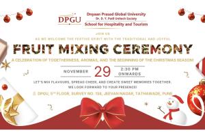 DPGU School for Hospitality and Tourism Hosts Annual Fruit Mixing Ceremony