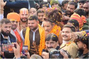 Ayodhya Prepares to Welcome Thousands for Divine Historic Rashtra Katha; Brij Bhushan Ji Leads Preparations Review