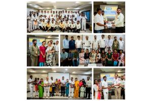 Omega Cabs Hosts Training Workshop for Drivers; Awards Scholarships to Drivers’ Children & Distributes Sewing Machines to Drivers’ Families