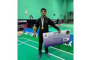 Surat Boy Vivaan Shah Wins Bronze at National Badminton Championship