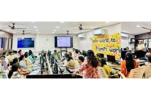 Sarvajanik University Hosts 5-Day AI Training for Teachers
