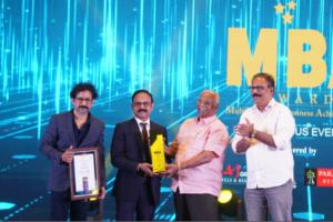 20th Manappuram MBA Award Conferred Upon Dr Siddeek Ahmed